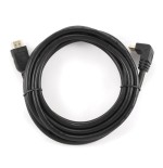 Gembird cable hdmi v1.4 acodado 90 m/m 3m negro