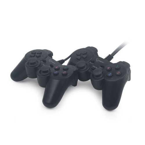 Gembird jpd-udv2-01 gamepad pc negro mando y volante