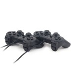 Gembird jpd-udv2-01 gamepad pc negro mando y volante