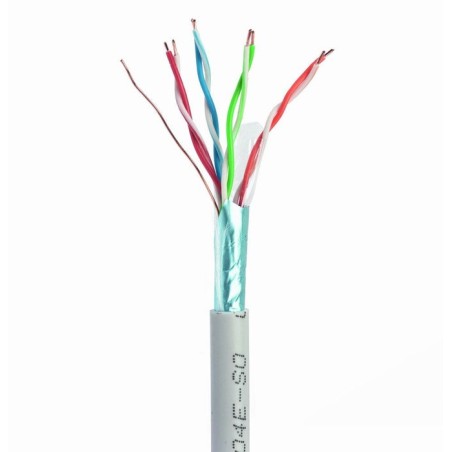 Gembird bobina de red ftp cat5e awg24 305m grisfpc-5004e-sol
