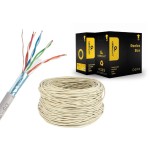 Gembird bobina de red ftp cat5e awg24 305m grisfpc-5004e-sol
