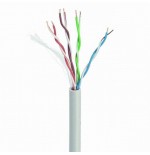 Gembird bobina de red utp cat5e awg24 lszh 305m gris upc-5004e-so