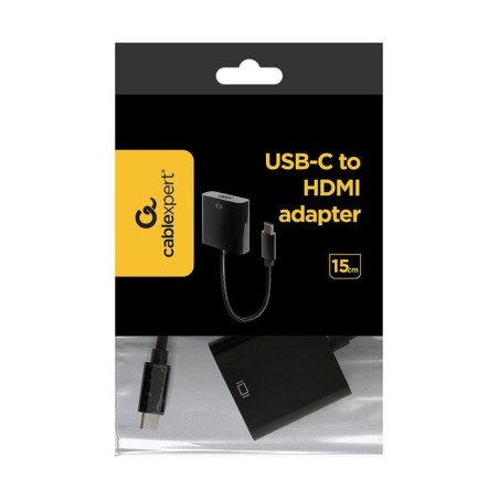Gembird adaptador usb tipo c a hdmi negro