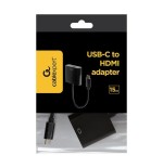 Gembird adaptador usb tipo c a hdmi negro