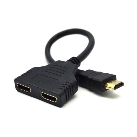 Gembird cable doble hdmi 2 x hdmi negro cable hdmi dsp-2ph4-04