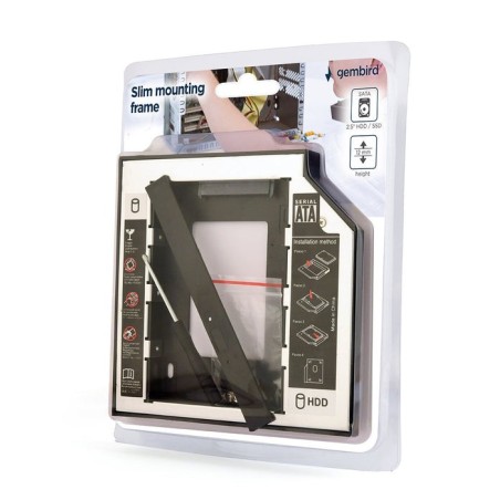 Gembird adaptador slim interno sata para hdd 2.5   mf-95-02