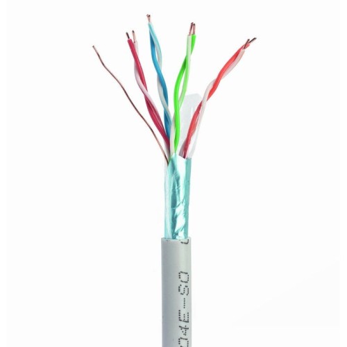 Gembird 305m cat5e ftp 305m cat5e f/utp (ftp) gris cable de red