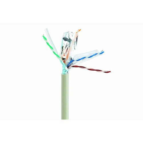 Gembird 305m cat6 ftp 305m cat6 f/utp (ftp) gris cable de red
