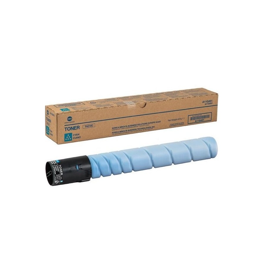 Toner konica minolta tn-221 c   21000 pages   cyan   bizhub c227/c287