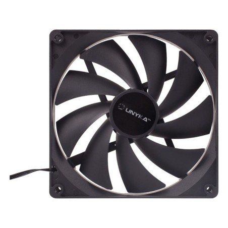 Unyka ventilador adicional 14x14 negro 51790