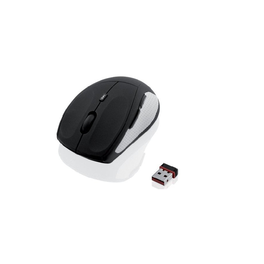 I-box raton optical wireless jay pro negro gris