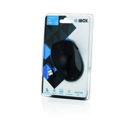 I-box raton optical wireless jay pro negro gris