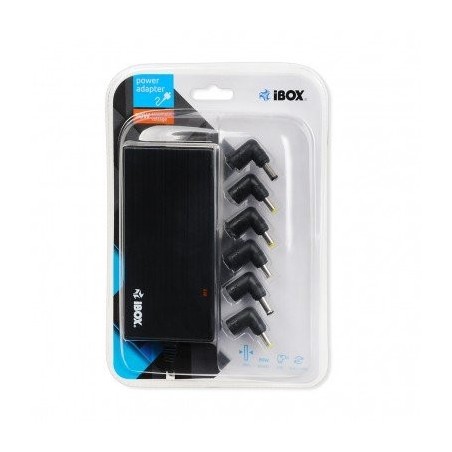 I-box cargador universal 90w slim iuz90wa automatico negro