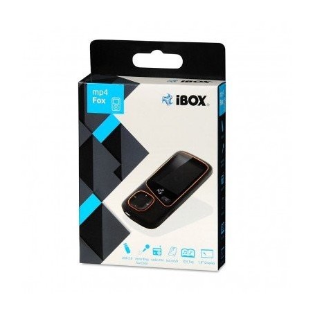 Reproductor de mp3 / mp4 ibox imp34v1816bk negro 4 gb