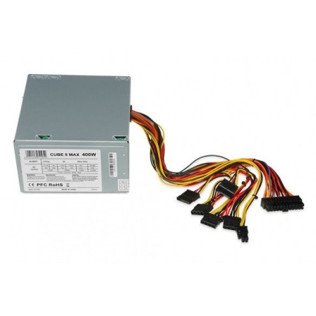 Fuente de alimentacion i-box cube ii atx 400w 12 cm fan