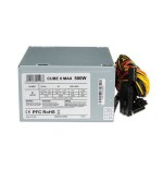 Fuente de alimentacion  i-box cube ii atx 500w 12 cm fan