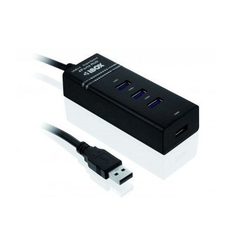 Hub i-box usb 3.0  4 puertos negro