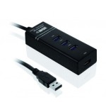 Hub i-box usb 3.0  4 puertos negro