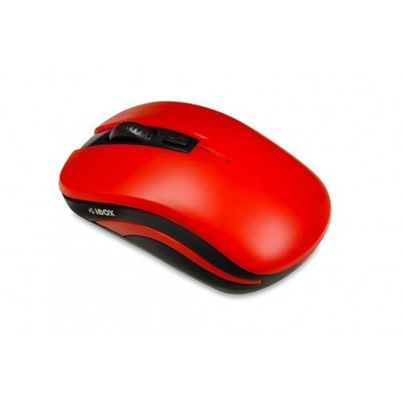 I-box loriini pro raton optico wireless rojo