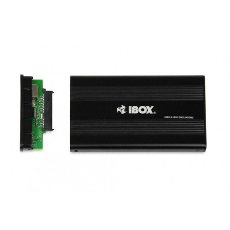 I-box caja externa usb 2.0 para disco duro 2.5" (hdd) negro  hd-01