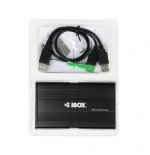 I-box caja externa usb 2.0 para disco duro 2.5" (hdd) negro  hd-01