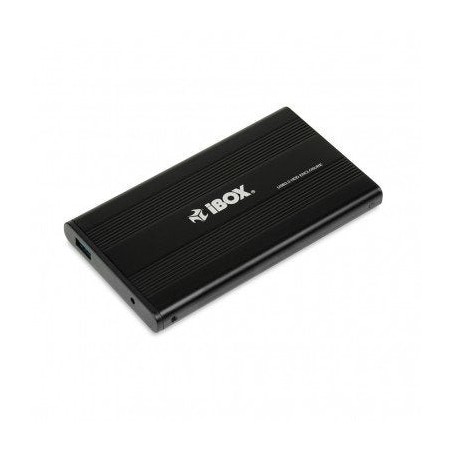 Ibox caja de disco duro 2.5" usb 3.0 (hdd) negro hd-02