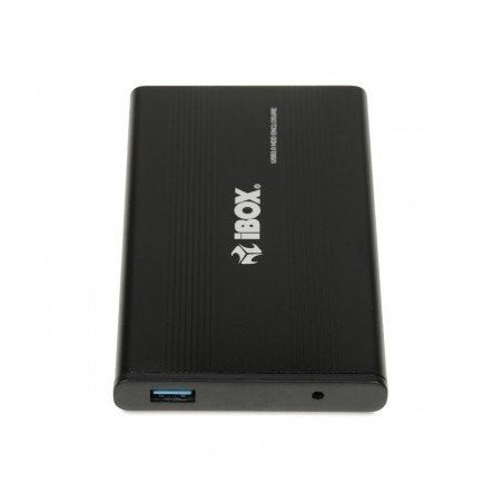 Ibox caja de disco duro 2.5" usb 3.0 (hdd) negro hd-02