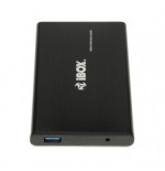 Ibox caja de disco duro 2.5" usb 3.0 (hdd) negro hd-02