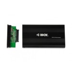 Ibox caja de disco duro 2.5" usb 3.0 (hdd) negro hd-02