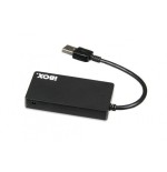I-box hub usb 3.0 4 puertos slim negro