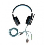 Auriculares gaming ibox x8 diadema negro, azul