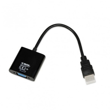 Ibox iahv01 adaptador hdmi tipo a (estándar) a vga (d-sub) negro