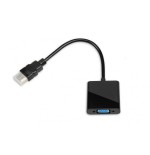 Ibox iahv01 adaptador hdmi tipo a (estándar) a vga (d-sub) negro