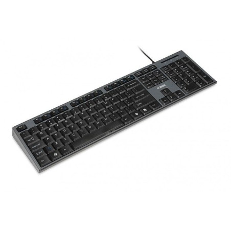 Ibox kit de teclado + raton (ingles) ikms606 (usb 2.0, (ee. uu.), color negro, óptico, 800 dpi)