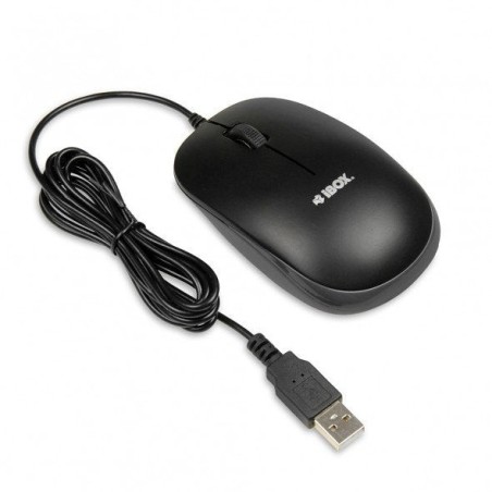 Ibox kit de teclado + raton (ingles) ikms606 (usb 2.0, (ee. uu.), color negro, óptico, 800 dpi)