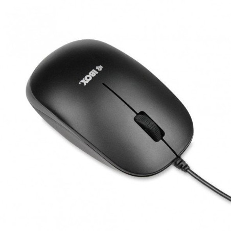 Ibox kit de teclado + raton (ingles) ikms606 (usb 2.0, (ee. uu.), color negro, óptico, 800 dpi)