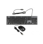 Ibox kit de teclado + raton (ingles) ikms606 (usb 2.0, (ee. uu.), color negro, óptico, 800 dpi)