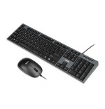 Ibox kit de teclado + raton (ingles) ikms606 (usb 2.0, (ee. uu.), color negro, óptico, 800 dpi)