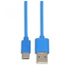 I-box cable usb type-c 3a azul 1m