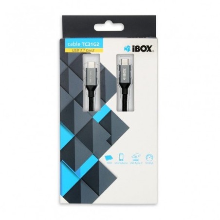 I-box cable usb-c 3.1 gen.2 cable 10 gb/s 1m