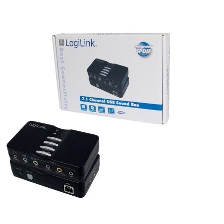 Logilink tarjeta de sonido 7.1 usb box ua0099