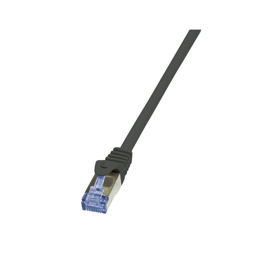 Logilink cable de red cat7 ftp 0.50m primeline negro  cq4023s