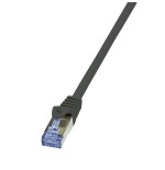 Logilink cable de red cat7 ftp 0.50m primeline negro  cq4023s