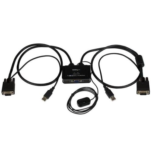 2port cable kvm with vga