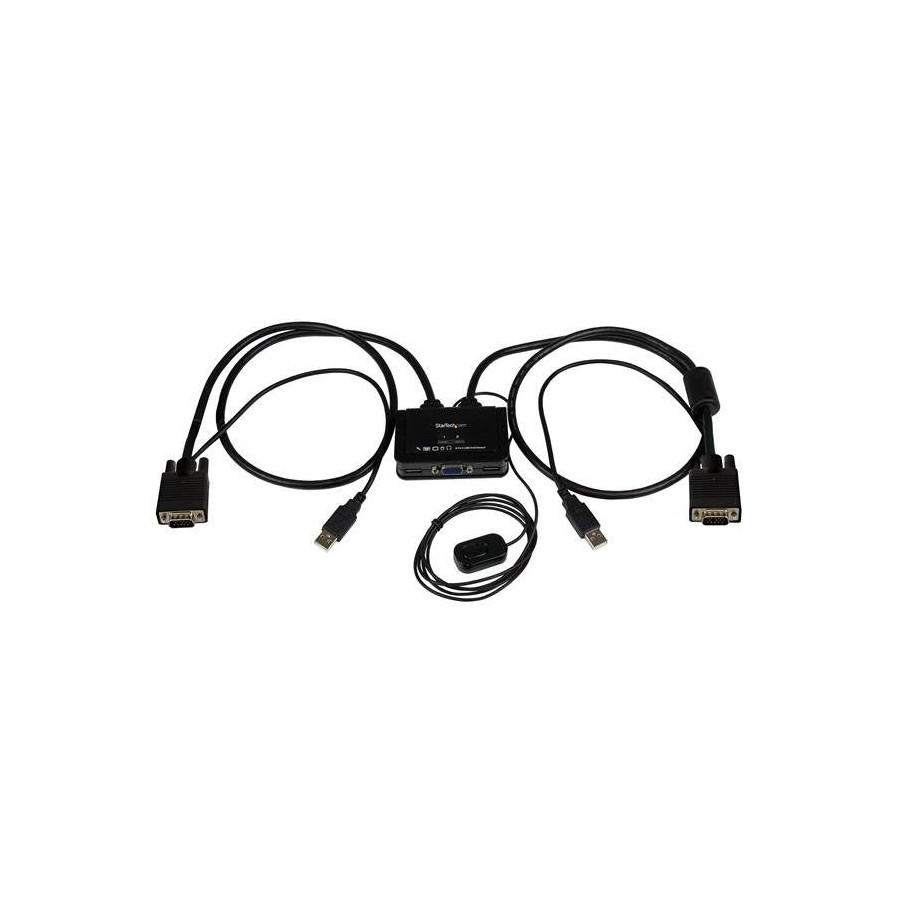 2port cable kvm with vga