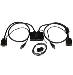 2port cable kvm with vga