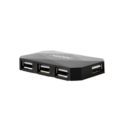 Natec usb hub 4-port locust usb 2.0, black