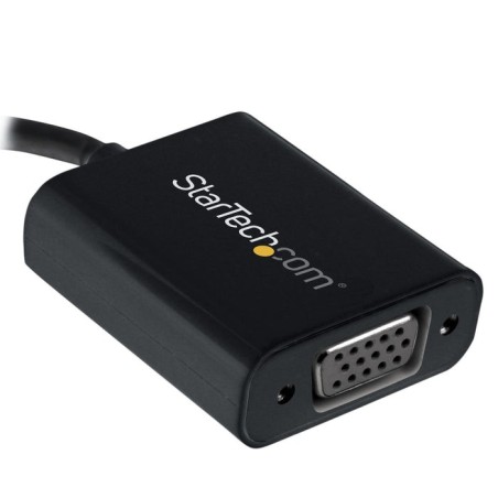 Startech adaptador usb-c a vga m/h  negro cdp2vga