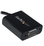 Startech adaptador usb-c a vga m/h  negro cdp2vga