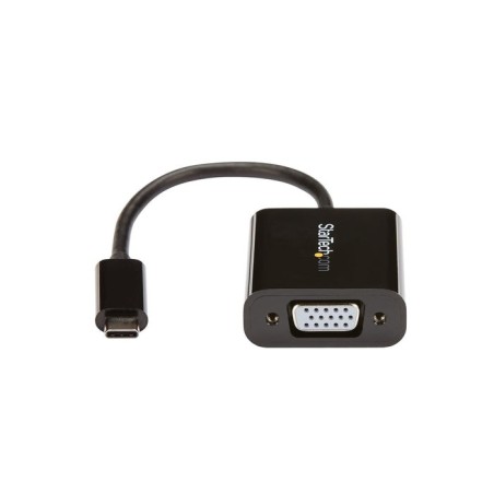 Startech adaptador usb-c a vga m/h  negro cdp2vga